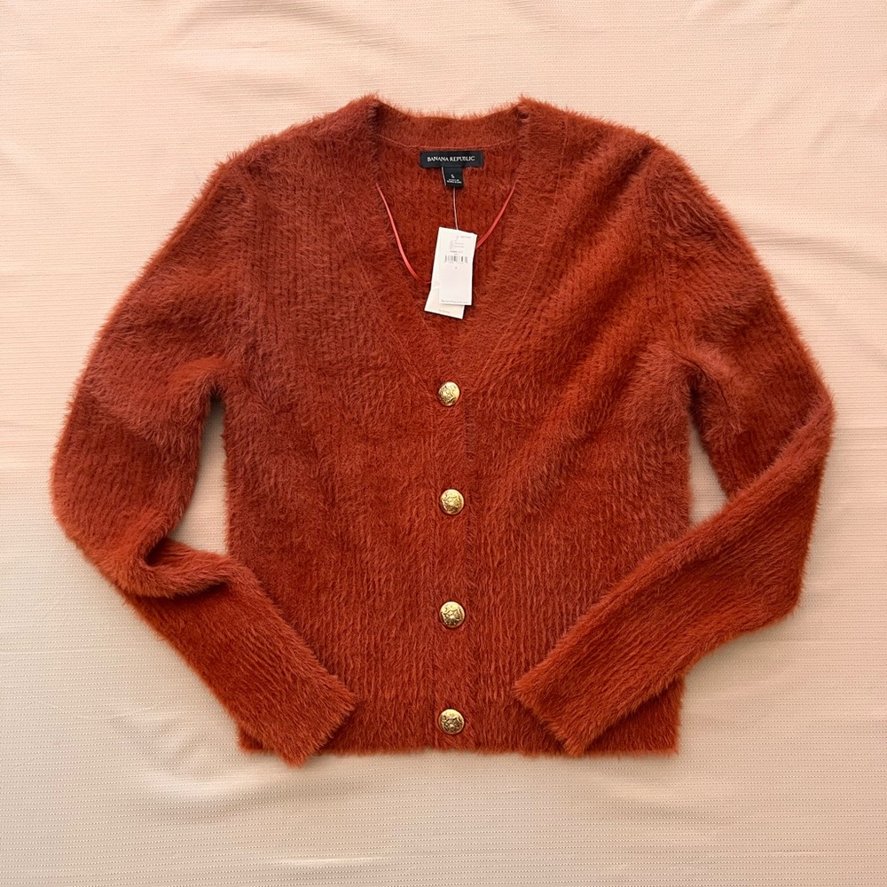 Banana Republic Eyelash Cardigan Sweater